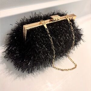 Elegant Black Evening Clutch